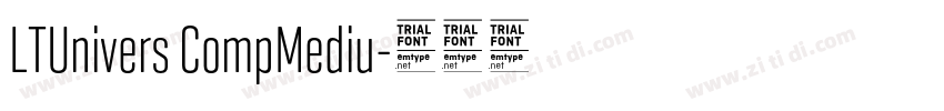 LTUnivers CompMediu字体转换